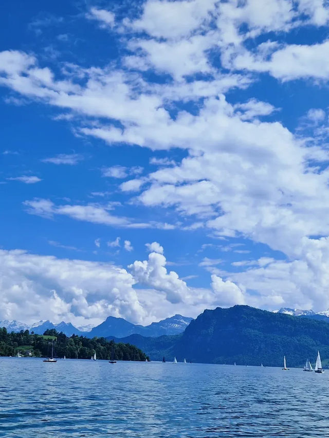 【湖と山が織りなす絶景】ルツェルン湖で心ほどける癒し旅🚤