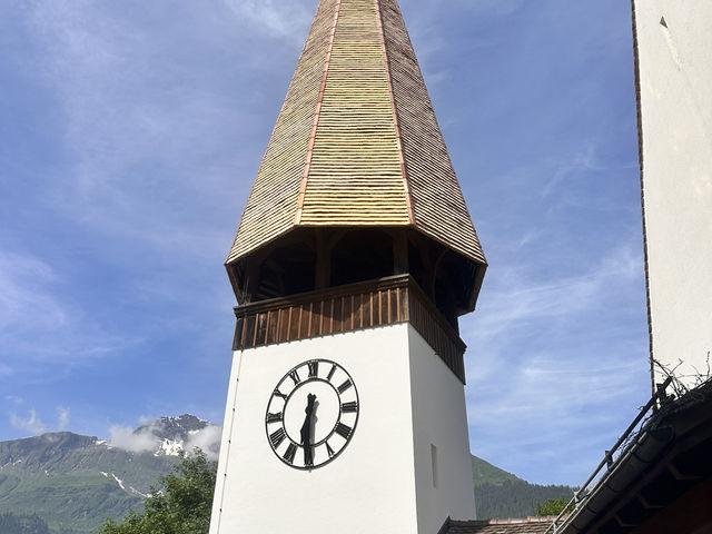海拔1274公尺的山中小鎮溫根（Wengen）