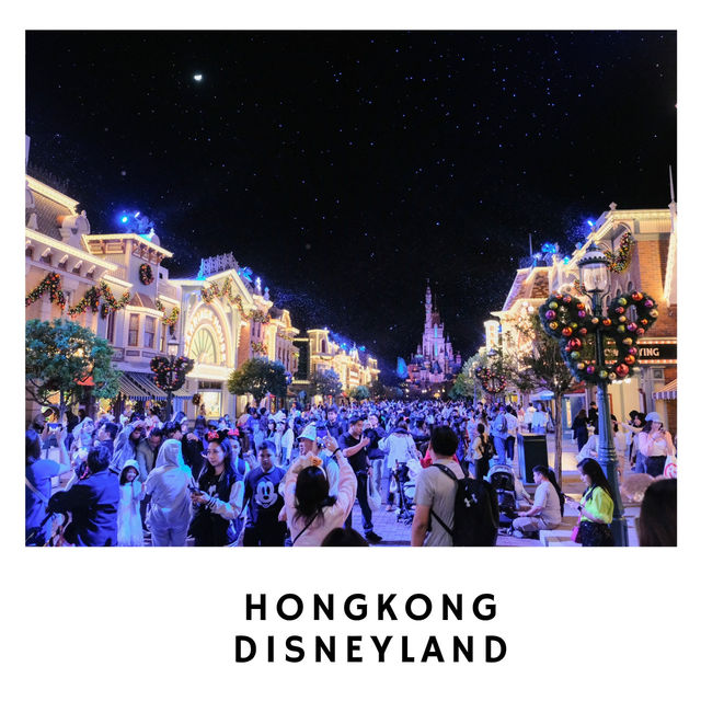 🎢 Hong Kong Disneyland – สวนสนุกในฝันสำหรับทุกวัย