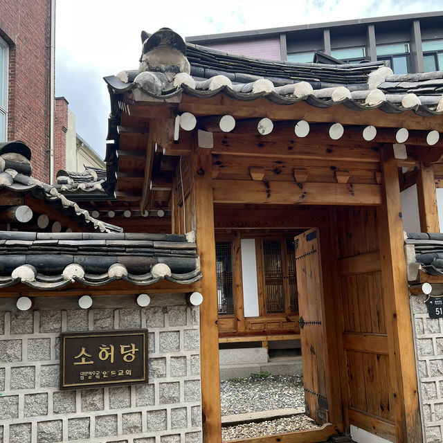 북촌의 한옥들