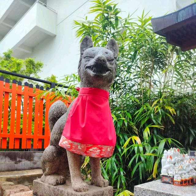 ขอพรความรักที่ Tamutsukuri Inari-jinja Shrine