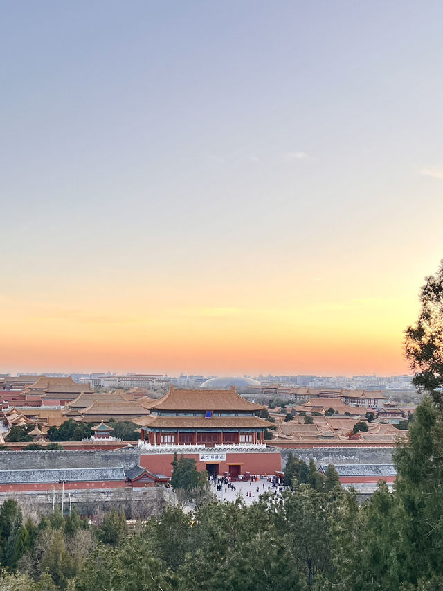 ชมวิวพระราชวังต้องห้าม ที่สวน Jingshan 🌳