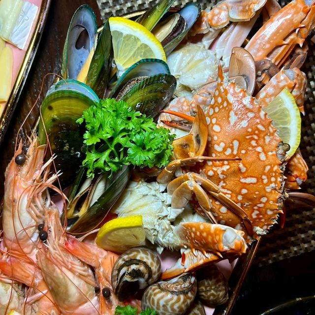 บุฟเฟต์อาหาร Hilton Bangkok Grande Asoke