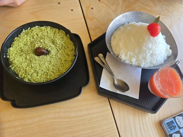강릉에서 시원하고 특별한 빙수를 맛보고 싶다면 , 시만차 포그 💕