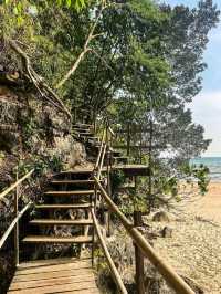 Secret Escape Behind the Cliffs