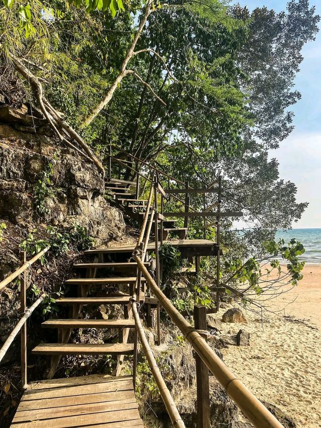 Secret Escape Behind the Cliffs