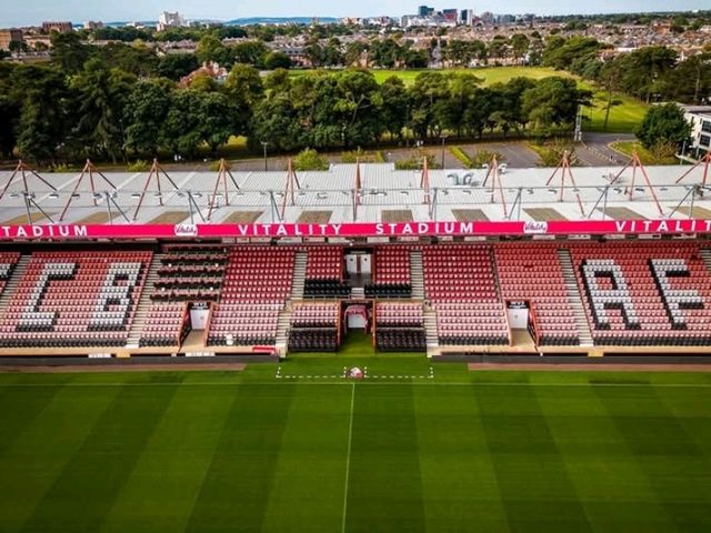 Nice stadium, small but comfortable, everything is close