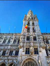 Europe 🌍 Budget Trip;Grand Place Brussels – The Heart of the City