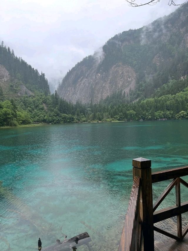 Peacock Lake in Sichuan, Nature Showing Off a Little