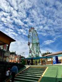 A compact amusement park at the foot of Omoriyama Zoo in Akita City