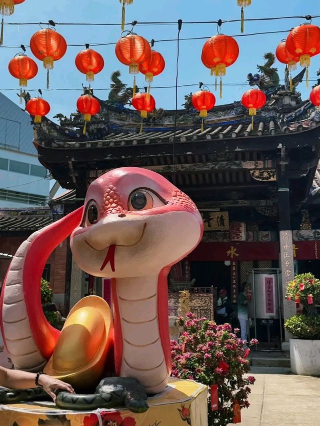 Snake Temple in Penang