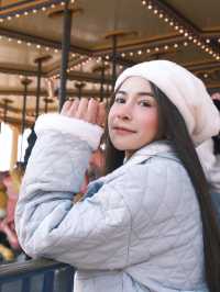 ม้าหมุนในดิสนีย์เซี่ยงไฮ้คือ Fantasia Carousel 