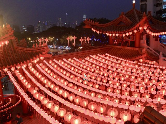 🏮 Thean Hou Temple – Kuala Lumpur’s Lantern Wonderland 