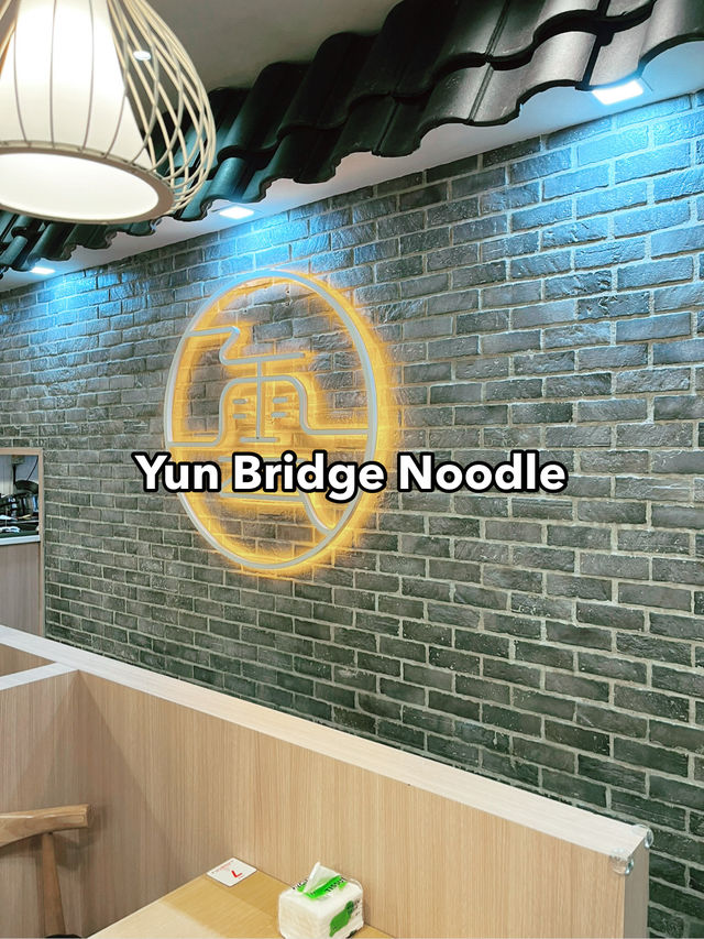 Yun Bridge Noodle: A Cozy Spot for Heartwarming Noodle Dishe