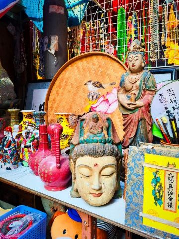 香港の骨董店で出逢った古い漆塗りのバスケット キャットストリートの骨董品！。 | Trip.com 香港