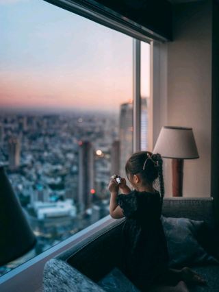 Our family's ABOVE THE CLOUDS stay in Tokyo!