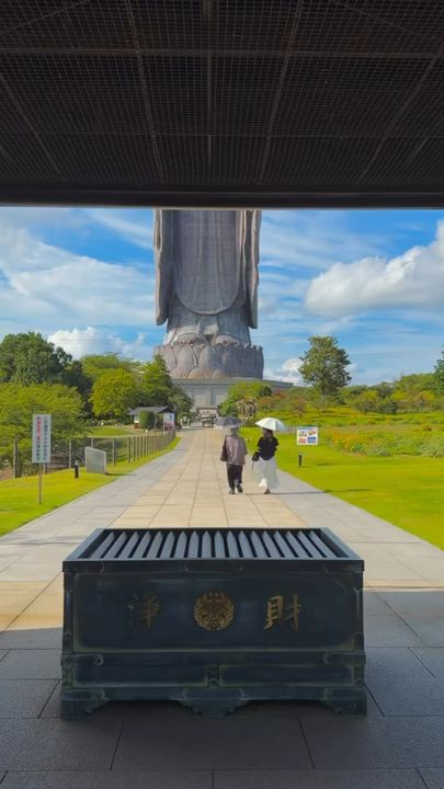 茨城県｜牛久大府寺：世界最大の高さ120メートルの青銅製大仏像を