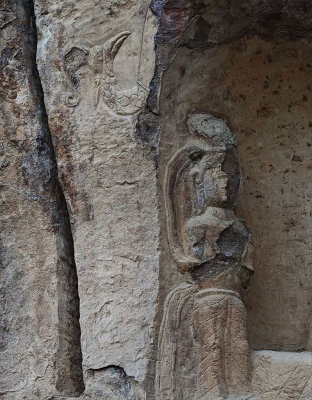 🪨 Zhangjiagoumen Grottoes, Gansu | Faith Etched into the Cliff