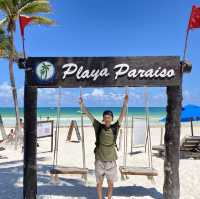 Playa Paraíso in Tulum, Mexico🇲🇽