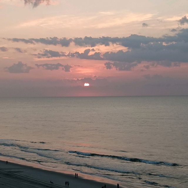 Our stunning sunrise