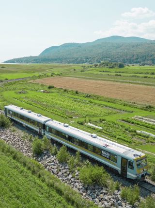 Scenic Train Ride and the Perfect Train Stop