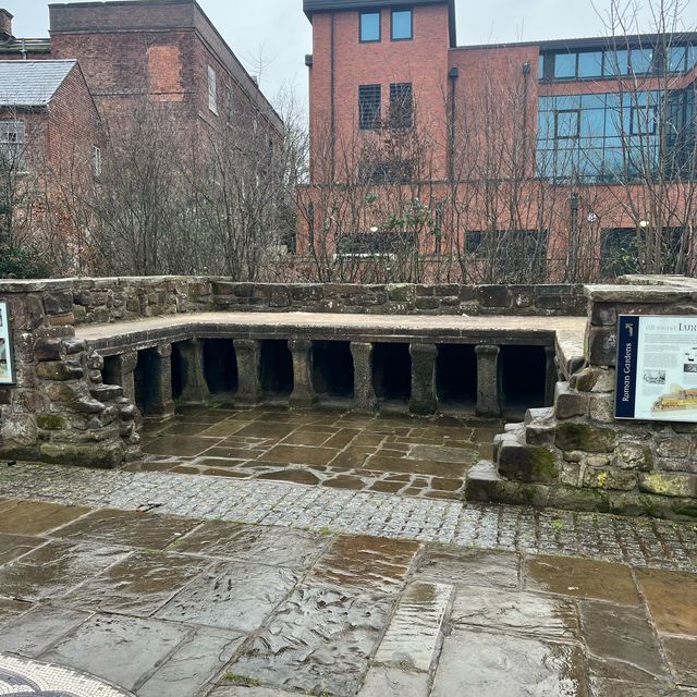 Roman Gardens in Chester 