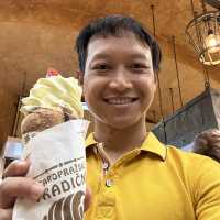 Trdelník! Delicious! Must try in Prague!