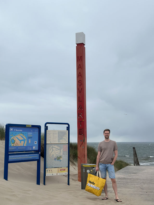 Kitesurfing Spot in Maasvlakte, Rotterdam