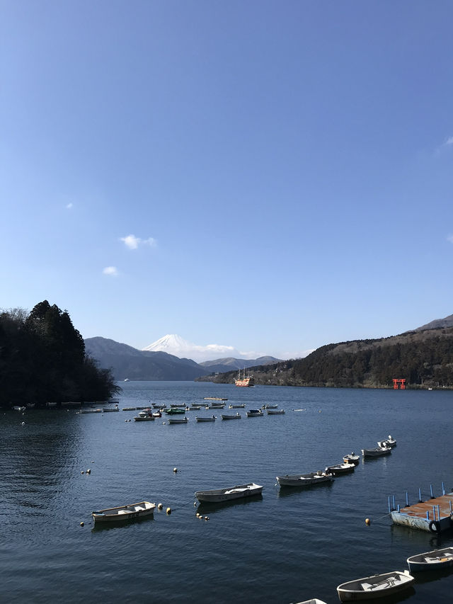 The Great Peace Gate on Lake Hakone