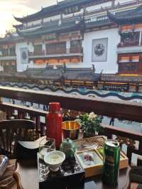 Have you experienced the calm of Yu Garden yet? 🌸🎐🎋