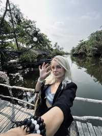 Here I felt myself as Thumbelina 🌿 Bình Quới Tourist Village