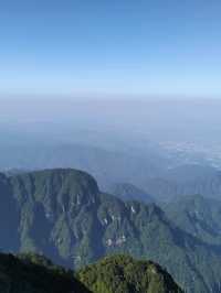 Sacred Emeishan mountain