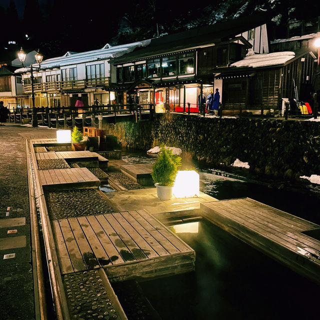 Tokyo to Ginzan Onsen: A Magical Nighttime Stroll
