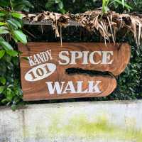Spice walk in Kandy