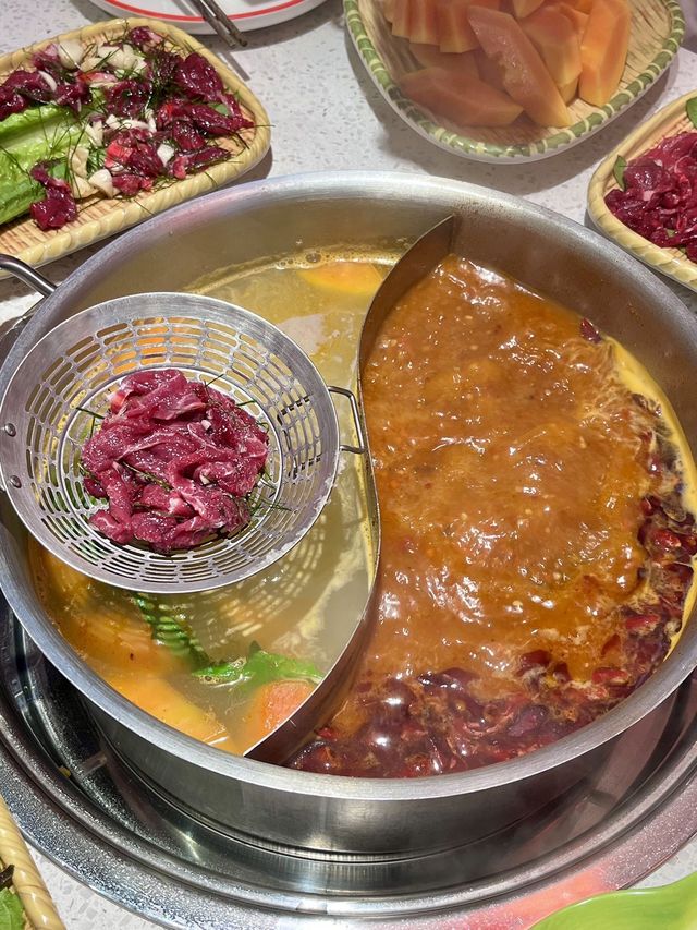 在古宅老屋裡打邊爐 食過返尋味😋