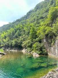 浙江仙居淡竹休閒谷嬉戲玩水的好去處
