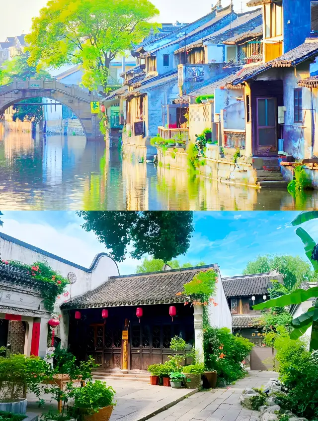 เมืองโบราณ Fengjing อยู่ในเขต Jinshan ในเมืองเซี่ยงไฮ้