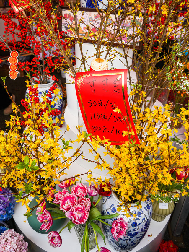 今年天河花市很強，沒有人擠人很好逛