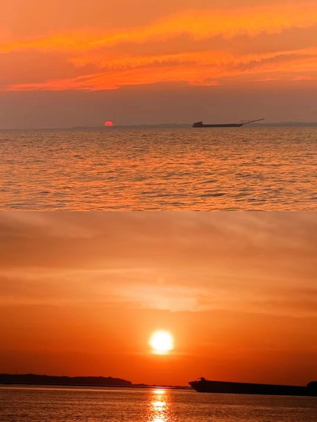 環遊南湖~感受絕美的落日與晚風的浪漫