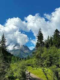 四川的四姑娘山日美景