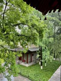 西安值得去｜相比大雁塔，更喜歡雨中的小雁塔