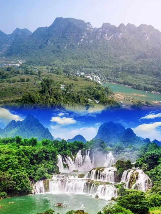 Take a one-day trip around Nanning to see the cross-border waterfall