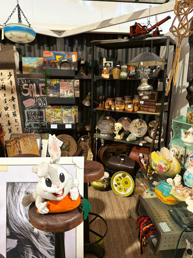 Discover Brisbane's treasure trove of antique shops, akin to miniature curio museums 🏺🔍🖼️