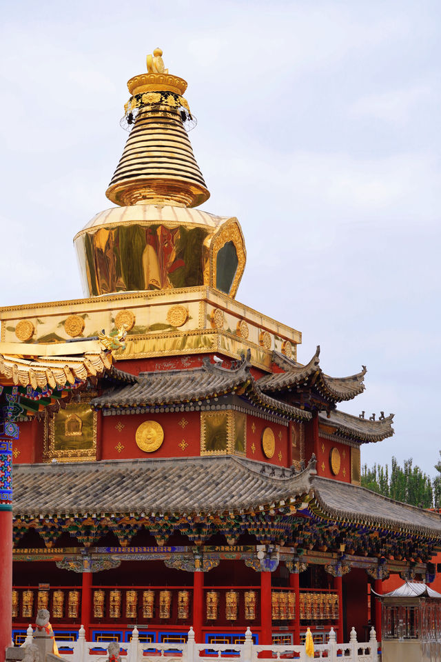 哪家寺院拍照強？通遼大樂林寺必榜上有名！