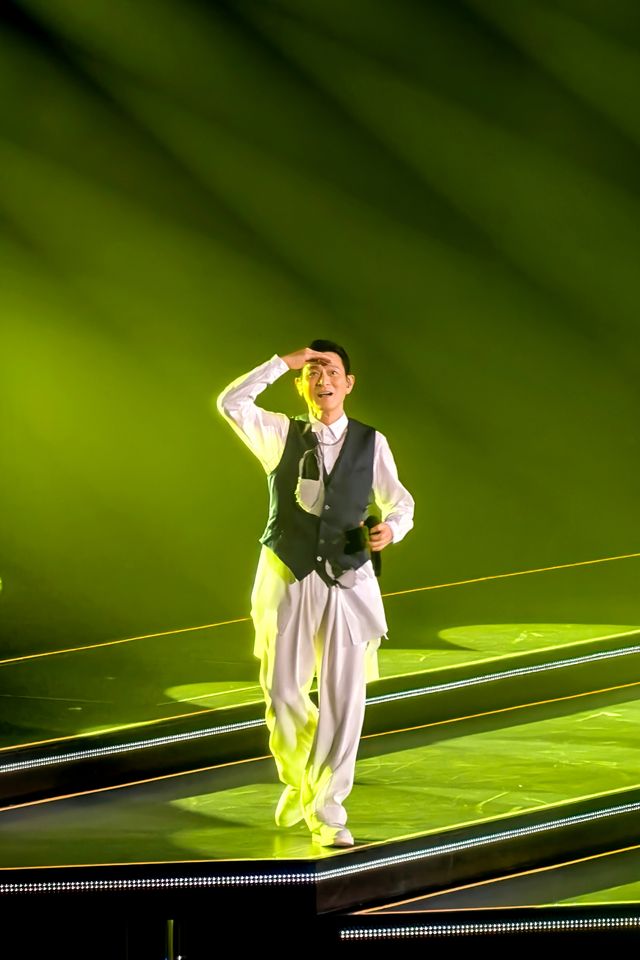 在成都感受華仔演唱會
