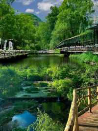 京郊玩水露營的免費綠色氧吧神堂峪風景區