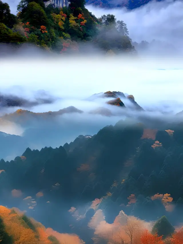 Jiuzhai for water~ Guangwu for mountains~