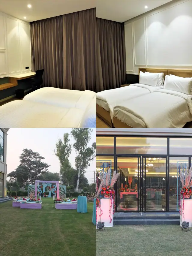 「뉴델리의 휴양 천국」Fortune Park Boulevard 호텔: 포춘 파크 불러바드 호텔 -。