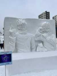 Hokkaido Sapporo Snow Festival (Yuki Matsuri) Opening Day