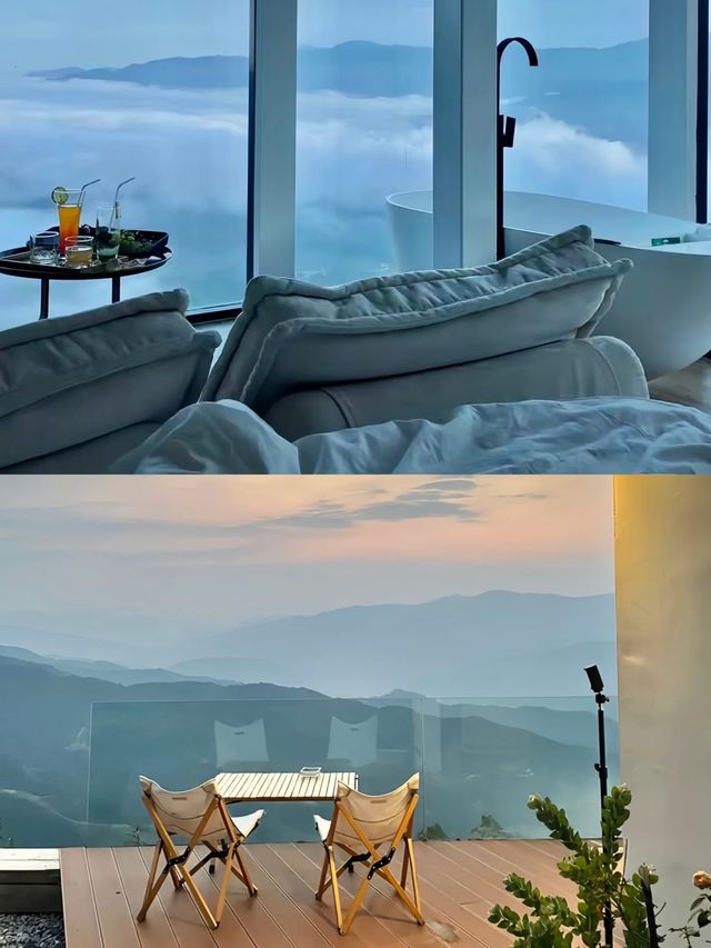 桂林！怎麼一覺醒來睡在雲上了！！美暈了！。